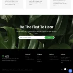 Plant Shop Website Design with Free VPS Web Hosting
