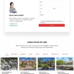 Property Company Website Design with Free VPS Web Hosting