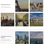 Real Estate Listing Website Design with Free VPS Web Hosting