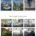 Real Estate Listing Website Design with Free VPS Web Hosting