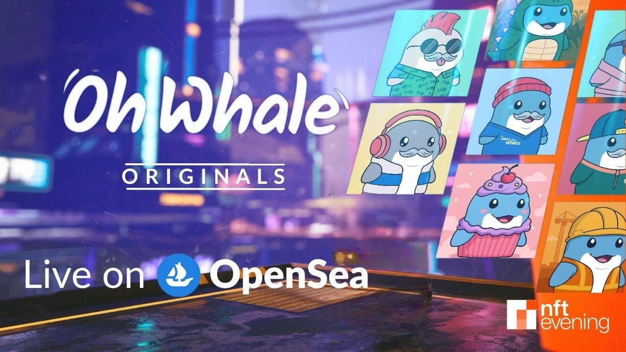 Oh Whale Originals NFT Drop on OpenSea : Where Art Meets Ocean Conservation
