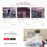 Business Directory Website Design with Free VPS Web Hosting