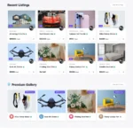 Classified Platform Website Design with Free Web Hosting