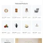 Decoration Shop Website Design with Free VPS Web Hosting