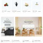 Decoration Shop Website Design with Free VPS Web Hosting