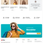 Fashion Clothing Website Design with Free VPS Web Hosting