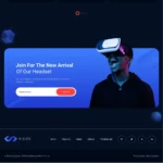 Gadget Landing Website Design with Free VPS Web Hosting