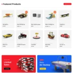 Hobby Shop Website Design with Free VPS Web Hosting