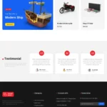 Hobby Shop Website Design with Free VPS Web Hosting
