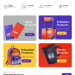 Print Shop Website Design with Free VPS Web Hosting