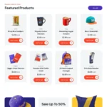 Print Shop Website Design with Free VPS Web Hosting