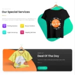 Printing Shop Website Design with Free VPS Web Hosting