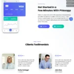 SaaS App Website Design with Free VPS Web Hosting