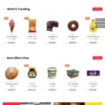 Supermarket Website Design with Free VPS Web Hosting