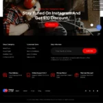 Tool Store Website Design with Free VPS Web Hosting