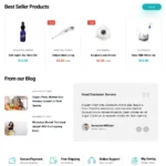 Drug Shop Website Design with Free VPS Web Hosting