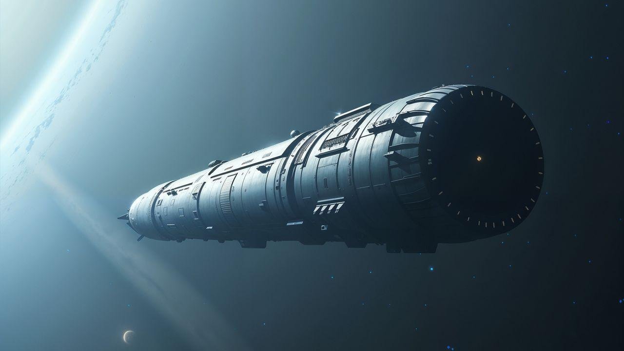 Proposed spacecraft could carry up to 2,400 people on a one-way trip to the nearest star system, Alpha Centauri