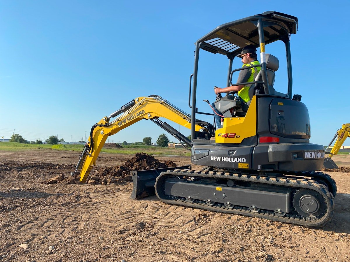 New Holland Unveils Its First In-House Designed and Built Mini Excavators