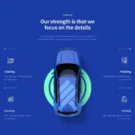 Car Wash Website Design with Free Web Hosting