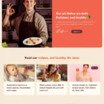 Diet Shop Website Design with Free Web Hosting