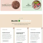 Eco Food Website Design with Free Web Hosting