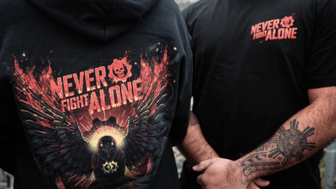 Buying This New Gears Of War T-Shirt Supports Crisis Text Line