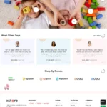 Kids Store Website Design with Free Web Hosting