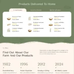 Milk Farm Website Design with Free Web Hosting