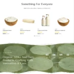 Milk Farm Website Design with Free Web Hosting