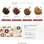 Spice Shop Website Design with Free Web Hosting
