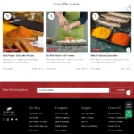 Spice Shop Website Design with Free Web Hosting