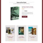 Bookstore Website Design with Free VPS Web Hosting