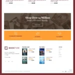 Bookstore Website Design with Free VPS Web Hosting