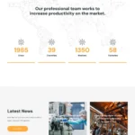 Chemical Manufacturing Website Design with Free Web Hosting