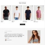 Clothing Outlet Website Design with Free VPS Web Hosting