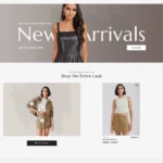 Clothing Outlet Website Design with Free VPS Web Hosting
