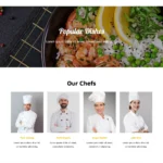 Grand Restaurant Website Design with Free VPS Web Hosting