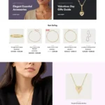Jewelry Store Website Design with Free VPS Web Hosting