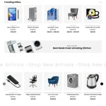 Mega Store Website Design with Free VPS Web Hosting