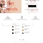 👜 Bag Store Website Design for Sale with Free VPS Web Hosting