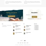 Online Bookstore Website Design with Free VPS Web Hosting