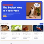 Pet Stor Website Design with Free VPS Web Hosting