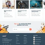 Service Listings Website Design with Free VPS Web Hosting