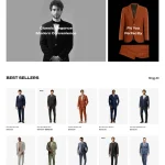 Tuxedo Shop Website Design with Free VPS Web Hosting