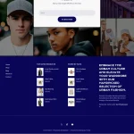 Urban Wear Website Design with Free VPS Web Hosting