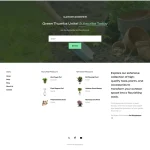 Garden Shop Website Design with Free VPS Web Hosting