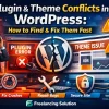 Plugin & Theme Conflicts in WordPress: How to Find and Fix Them Fast