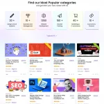 Courses Shop Website Design with Free VPS Web Hosting