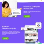 Courses Shop Website Design with Free VPS Web Hosting