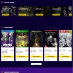 Gaming Affiliate Website Design with Free VPS Web Hosting